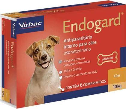 Imagem de Vermífugo Endogard para Cães até 10 kg  6 Comprimidos