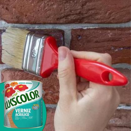 Imagem de Verniz Acrílico Premium Plus Base Água Tijolo 3,6l Lukscolor