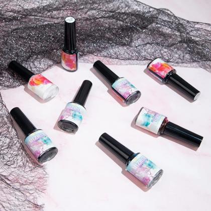 Imagem de Verniz de unhas MIZHSE Blooming Gel Blossom Marble 10 mL 8 cores