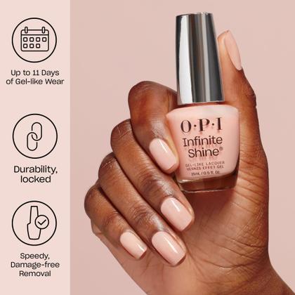Imagem de Verniz de unhas OPI Infinite Shine Black Onyx  Vegano  De longa duração