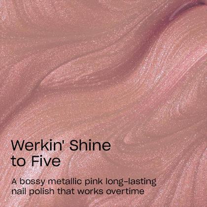 Imagem de Verniz de unhas OPI Infinite Shine Werkin' Shine to Five Pink