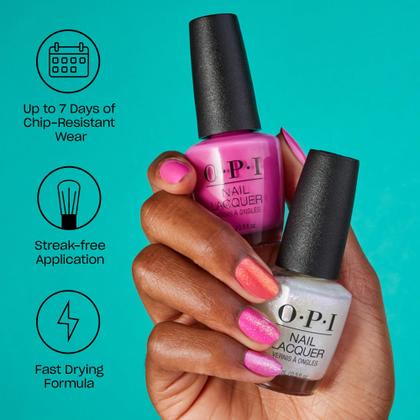Imagem de Verniz de unhas OPI Nail Lacquer Mimosas para Sr. e Sra. Sheer Pink