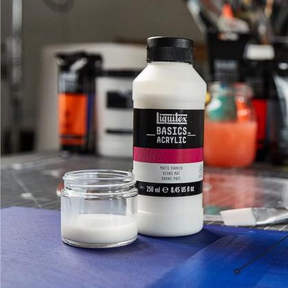 Imagem de Verniz Fosco para Tinta Acrílica Liquitex Matte 250ml Unidade
