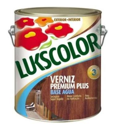 Imagem de Verniz Madeira Base Água Mogno Brilhante 3,6l Lukscolor