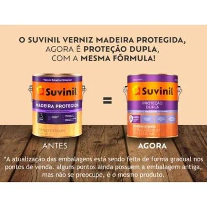 Imagem de Verniz Maritimo Fosco Gl 3,6L Madeira Protegida - Suvinil
