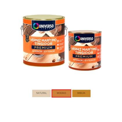 Imagem de Verniz Maritimo Tingidor Premium Brilhante Mogno Universo 3,6 L