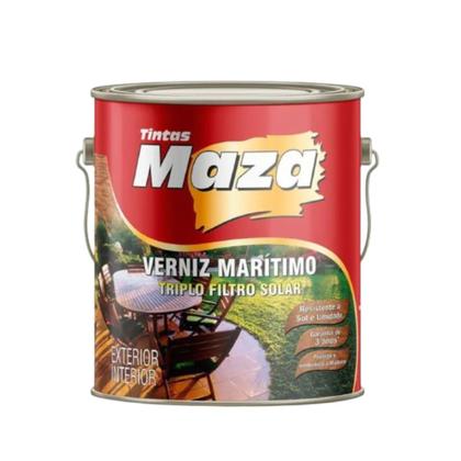Imagem de Verniz Mogno Brilhante 0,225mL P/ Madeira MAZA