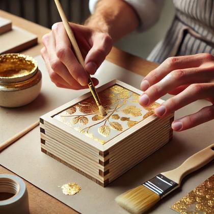 Imagem de Verniz Mordente 60ml Acrilex - Para Folhas Metalizadas