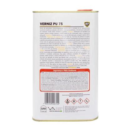 Imagem de Verniz Para Madeira De Alto Brilho PU75 900ml - Wood Wood
