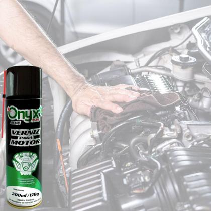 Imagem de Verniz Para Motor Spray Onyx Plus 300Ml Brilho Proteção
