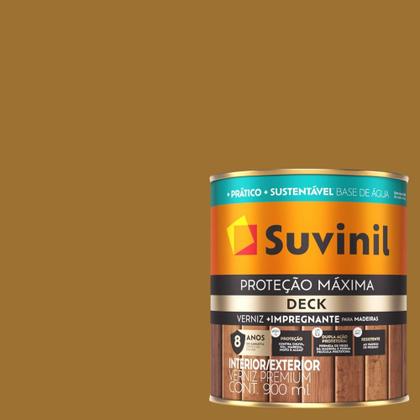 Imagem de Verniz Proteção Máxima Deck Acetinado Canela com 0,9 Litro - 50739859 - SUVINIL
