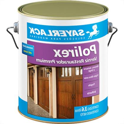Imagem de Verniz Sayer.Restaura Imbuia Polirex Galao 3,6 Litros