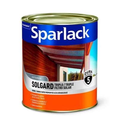 Imagem de Verniz Solgard Triplo Filtro Solar Sparlack Acetinado 900ml - Coral