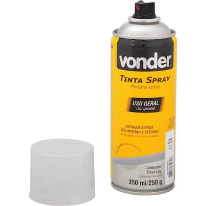 Imagem de Verniz Spray Uso Geral 350ML/250G Vonder
