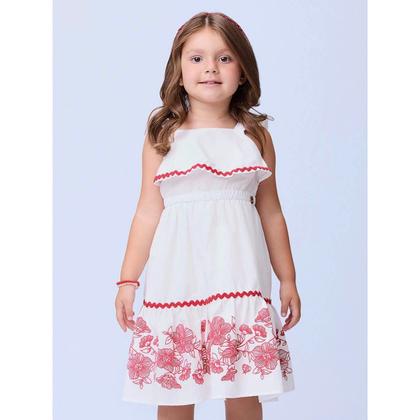 Imagem de Vestido Babado e Estampa Floral - Momi