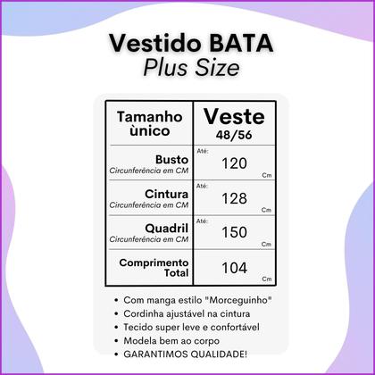 Imagem de Vestido BATA Plus Size