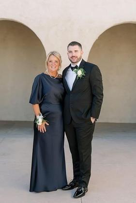 Imagem de Vestido BITALY Plus Size Mother of the Bride Satin Mulberry