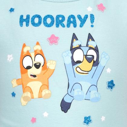 Imagem de Vestido Bluey Bingo Toddler Girls 4T com mangas esvoaçantes e tutu