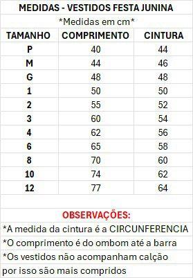 Imagem de Vestido Caipira festa Junina com Bolsinha  Infantil Papilloo