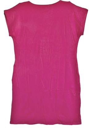 Imagem de vestido camisão midi plus size feminino evangelico elegante manga curta sem bojo moda soltinho com bolso ref 2745