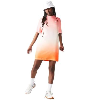 Imagem de Vestido Camiseta L!VE Em Algodão Com Estampa Em Gradiente EF1715