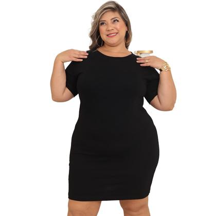 Imagem de Vestido Camisetão Oversized Camisa Longa Blusão Plus Size