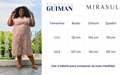 Imagem de Vestido Casual Midi Flow Wave Print Mirasul Ref. 3241511