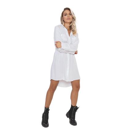 Imagem de Vestido Chemise Camisa Max Camisa Manga Longa