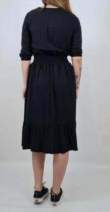 Imagem de Vestido Chloe Pretty Girl Preto 100% Viscose Feminino Blufera Jeans 21521-10