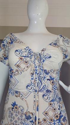 Imagem de Vestido Ciganinha Estampa Única