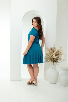 Imagem de Vestido Ciganinha Midi Feminino Casual Diversas Cores