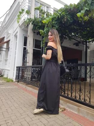 Imagem de Vestido Ciganinha Ombro A Ombro Estampas Lindas Primavera Verão 2751