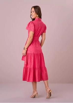 Imagem de Vestido clara lese rosa tata martello