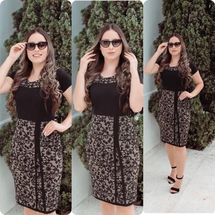 Imagem de Vestido Conjunto Roupas Femininas Moda Evangélica Atacado