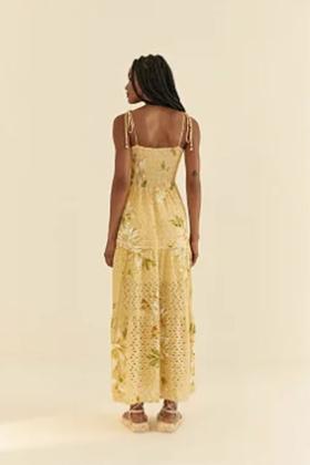 Imagem de Vestido Cropped Laise Floral Magia