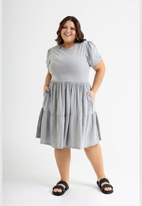 Imagem de Vestido Curto Básico em Meia Malha Just Basic