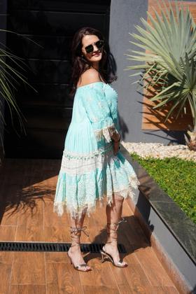 Imagem de Vestido Curto Boho Chic Aura Grace