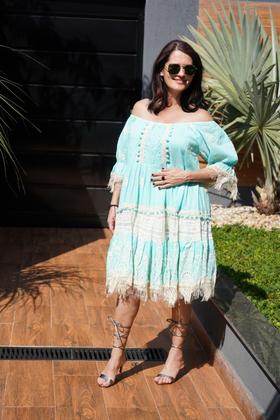 Imagem de Vestido Curto Boho Chic Aura Grace