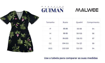Imagem de Vestido Curto Evase Malwee - Elegância e Conforto em Viscose