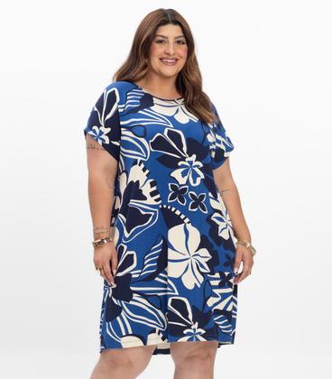 Imagem de Vestido Curto Feminino Secret Glam Azul