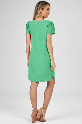 Imagem de Vestido Curto PKS Decote V verde claro