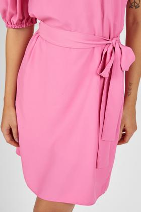 Imagem de Vestido Curto PKS Um Ombro Só Rosa