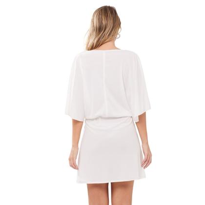 Imagem de Vestido Curto Saída de Praia Soltinho Tendencia Moda Vestidinho Feminino Verão Calor Sensual RALM VL0541