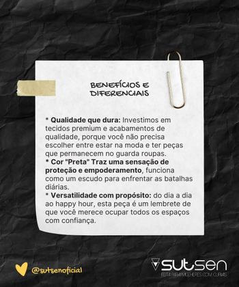 Imagem de Vestido Curto Sarja Leve Algodão Plus Size 42 Ao 52