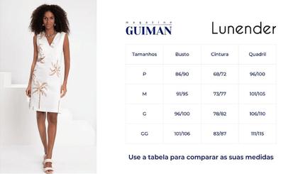 Imagem de Vestido Curto Sem Mangas com Zíper Invisível e Decote V em Tecido de Linho e Viscose