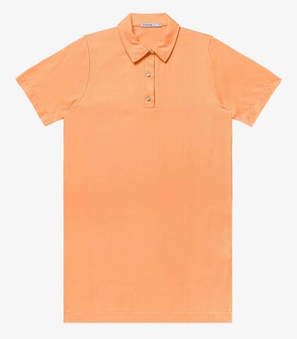 Imagem de Vestido Curto Viscose Double Feminino Endless Laranja