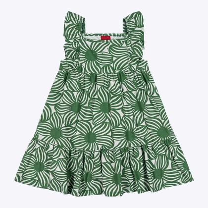 Imagem de Vestido de Alça Florido Infantil Menina Kyly 1000667