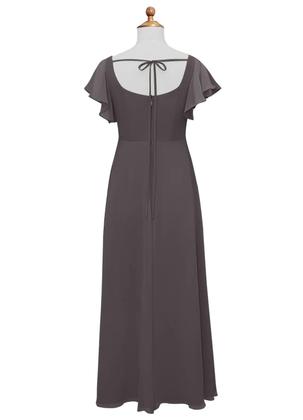 Imagem de Vestido de dama de honra Jirocum JR001 para casamento Steel Grey Girl 8
