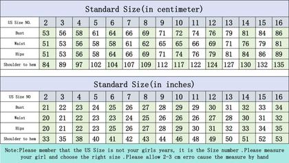 Imagem de Vestido de dama de honra Jirocum Little Girls Chiffon Long JR001