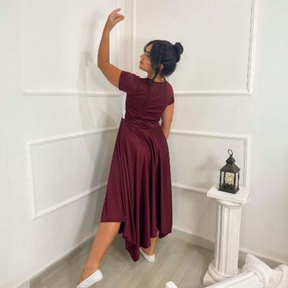 Imagem de Vestido de Dança Coreografia Plus Size Cruz Moda Evangélica